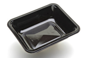 Cpet 2155 1 D BLACK – Ready meal tray