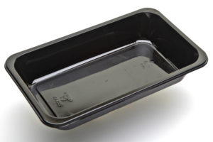 Cpet 2200 – 1K BLACK – Ready meal tray