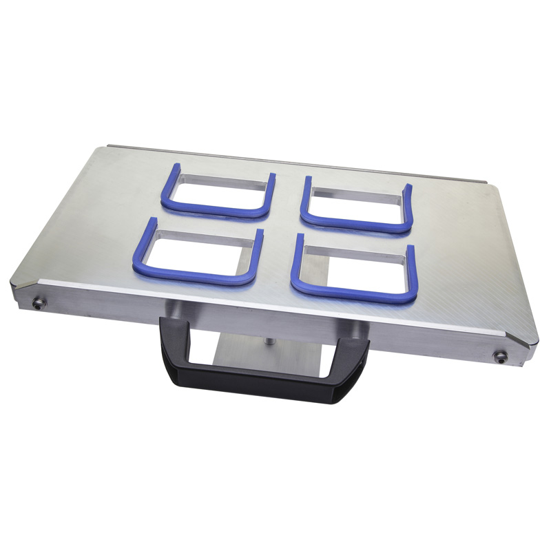 Tooling tray supplied as standard with Soken's Heat Sealing Machine