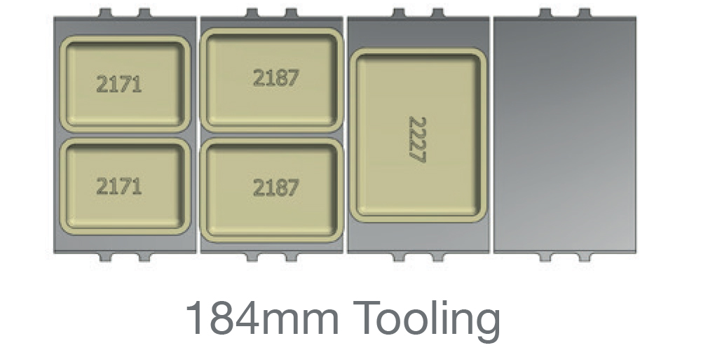 Soken HS55 184mm tooling example
