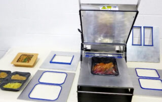 Heat sealing convenience food packaging