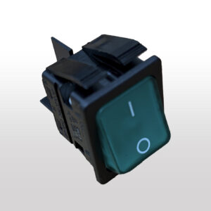 Front Switch (Old Rocker style green) for a Soken Heat Sealing machine